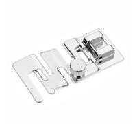 1 piedino elastico per macchina da cucire Low Shank Snap On metallo per nastri elastici, compatibile con Brother Singer W6
