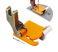 1 piedino per macchina da cucire, in ABS, regolabile, guida multifunzionale professionale, strumento artigianale per sartoria domestica, sarta per principianti, compatibile universale