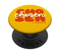 1. Pietro 2:9 Scelto Cristiano Design Gesù Cristo Bibleverse PopSockets PopGrip Adesivo