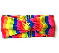 1 pieza de diademas para mujer, diademas de arcoíris vintage, diadema elástica, bufanda de pelo trenzado, diademas de ala ancha para mujer, accesorios para el cabello, adecuados para uso diario y cita