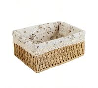 1 Pieza Set of 3 Pieces of Espesamiento Cestas of almacenamiento de escritorio con tapa, organizadores para bisutería, jugues, llaves, cosméticos, para hogar, la cocina, baño, el dormitory, la sala de