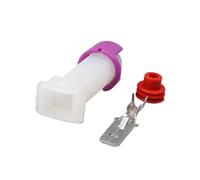 1 Pin Auto Aria Condizionata Apparecchiatura Connettore Aria Condizionata Compressore Montaggio Spina Presa Impermeabile 813972925 813972924(Male)