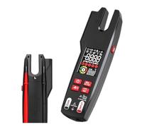 1 pinza amperometrica digitale a forcella DC/AC 600A professionale, pinza amperometrica, tester elettrico OpenJaw, multimetro automatico(U6 Fork Clamp Meter)