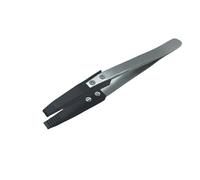 1 pinza antistatica in PTFE PEFT for la manipolazione di wafer - Pinzette di precisione con larghezze di punta variabili(20N-5T)