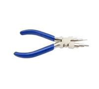 1 Pinza For La Creazione Di Cauzioni 6 In 1 For Anelli Multi-step Fai Da Te, Pinze For Piegare Fili In Acciaio Al Carbonio, Strumenti For Gioielli(Blue)