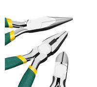 1 pinza mini da 5 pollici for la creazione di gioielli, strumento multifunzione for perline, pinze diagonali in filo di acciaio for la creazione di gioielli, strumenti fai da te(WHITE)