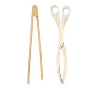 1 pinza per barbecue, 1 clip, pinza per frutta e verdura, forbici per insalata, pinze in legno da cucina, pinze per barbecue, forbici, pentole in legno