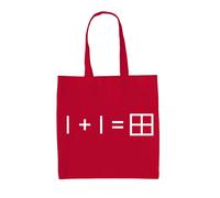 1 Più 1 = Finestra - Borsa In Tela - Geeky Maths Geek