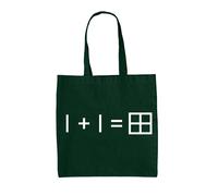 1 Più 1 = Finestra - Borsa In Tela - Geeky Maths Geek