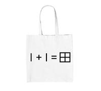 1 Più 1 = Finestra - Borsa In Tela - Geeky Maths Geek