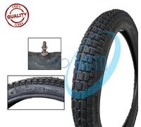 1 PNEUMATICO TASSELLATO + 1 CAMERA MOTO CIAO SI BRAVO MONFERRAGLIA 2 1/2 - 16