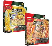 1 Pokemon Mazzo Lotte Deluxe Ninetales-EX e Zapdos-EX Modelli assortiti