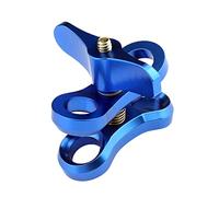 1 Pollice Palla per Farfalla Clip In Lega di Alluminio Luci Diving Staffa Staffa Supporto Adattatore per Accessori Fotocamera Testa a Sfera Supporto Luce Stand Heavy Duty