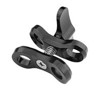 1 Pollice Palla per Farfalla Clip In Lega di Alluminio Luci Diving Staffa Staffa Supporto Adattatore per Accessori Fotocamera Testa a Sfera Supporto Luce Stand Heavy Duty
