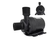 1 pompa 'acqua mini DC12V/24V 1000L/H motore brushless pompa sommergibile for acquario pompa 'acqua scaldabagno pompa booster for doccia(24V DC connection,Pump and pacifier)