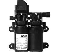 1 pompa ad acqua a membrana ad alta pressione 12V 120W 8L/Min Pompa ad acqua a membrana autoadescante ad alta pressione con automatico