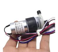 1 pompa dell'acqua 370 da 7,4 V a 12 V, pompa a membrana, bassa rumorosità, lunga durata, grande portata d'acqua, pompa dell'acqua autoadescante con linea(B Type wter pump)