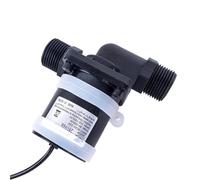 1 pompa for acqua mini senza spazzole IP68 12V 24V con filettatura a 4 punti, for scaldabagno solare, doccia, fontana, pompa di rilancio(12V 2A)