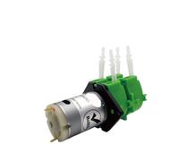 1 pompa peristaltica da 12 V: trasferimento di prodotti chimici e dosaggio nell'acquario da 300 ml/min, con kit tubi(With 2x4,24V)