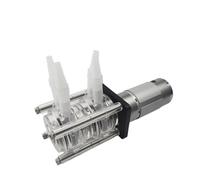 1 pompa peristaltica, pompa dell'acqua, pompa dosatrice, doppia testa della pompa, 12 V 24 V, portata elevata(PharMed BPT tube,12V)
