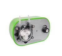 1 pompa peristaltica regolabile ad alta precisione, piccola pompa peristaltica, pompa for liquidi da 10 ml/min a 160 ml/min(10 to 33 ml per min,AU)
