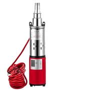 1 pompa solare for acqua da 220 W, 12 V, 24 V, con cavo da 9 m, pompa for acqua a magnete permanente senza spazzole, portata massima 1200 l/h, prevalenza massima 30 m(220W DC12V)