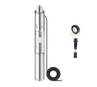 1 pompa sommergibile for acqua di pozzo da 400 W, 12 V, 24 V, 48 V, 60 V, pompa solare for acqua con controller integrato.(3SP2-35-D12-150BI)