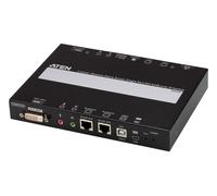 1-Port/Remote Share Access Single port DVI KVM over IP Switch