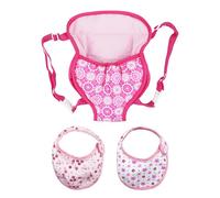 1 portabottiglie con 2 bandana saliva, portabottiglie, tracolla regolabile, mini giocattolo novità per ragazze e ragazzi.