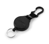 1 portachiavi con moschettone e anello portachiavi con moschettone e moschettone con corda in kevlar resistente