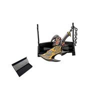 1 portachiavi Dio della Guerra Chaos Blade Thunder Hammer Axe Spada Armi Modello Portachiavi con Espositore, Modello in scatola 5, Taglia unica