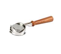 1 portafiltro senza fondo a 3 orecchie da 58 mm for utensile barista con manico for caffè cavo e nudo(Color 1)