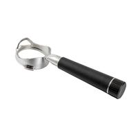 1 portafiltro senza fondo, strumento for macchina da caffè espresso, tre orecchie cave, 58 mm per Caffè(Black)