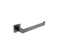 1 portasciugamani in acciaio inossidabile grigio canna di fucile, vassoio porta carta, gancio for accappatoio, barra da bagno, porta scopino for WC, accessori for il bagno(Towel Rings 27cm)