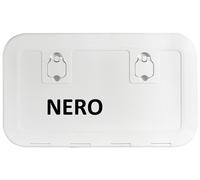 1 PORTELLO D'ISPEZIONE NERO A FILO 60X35 cm VANO PER BARCA GOMMONE