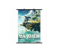 1 poster da appendere alla parete con la leggenda di Zelda, dipinto in tessuto forgiato, decorazione per camera da letto (stile 7)