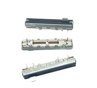 1 potenziometro scorrevole dritto da 45 mm, 3 poli, B10K, lunghezza gambo 5 mm
