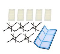 1 Pre-filtro Rete + 5 Filtri + 10 Lato Spazzole per Medion MD16192 MD18500