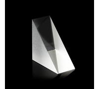 1 prisma triangolare in vetro ottico - 20x20x10mm BK-7 for la deflessione della luce di precisione e l'imaging