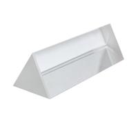 1 prisma triangolare in vetro ottico 30x30x50 mm, rifrattore triplo for la fisica for l'insegnamento dello spettro luminoso