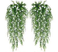 1 profumo di fiori artificiali decorativi realistici e finti, protetti dai raggi UV, adatti per decorare casa, corridoio, giardino, cortile, tavolo da pranzo, soggiorno, matrimonio e feste, piante art