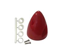 1 propulsore rotonda for aereo RC da 1,5-4 pollici, spinner a 2 pale, rossa, compatibile con accessori di ricambio RC(57mm 2.25in)