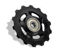 1. Puleggia per deragliatore posteriore in alluminio 11-14T, cuscinetto sigillato per bici da 9/10/11 velocità/ruota del deragliatore a basso attrito compatibile con bici da strada
