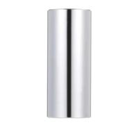 1 Puntale Per Dita Slide Per Chitarra In Vetro E Metallo Da 60 Mm Attrezzi Liutaio Principianti(Silver)
