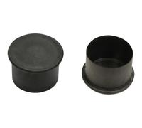 1 puntale piede letto 50 mm nero Nero