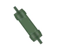 1 purificatore d'acqua di sopravvivenza for uso di emergenza - Sistema di filtrazione micron for acqua del rubinetto e attività all'aperto(Green)