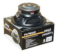 1 PYLE PLPW6D subwoofer 16,5 cm 6,5" da 300 watt rms 600 watt max doppia bobina da 4+4 ohm dvc dual voice coil per cofano bagagliaio auto, 1 pezzo