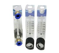 1 pz 0.1-1 0.2-2 0.3-3 0.5-5 1-10 LPM LZM-4T Pannello Aria Flussometro Rotametro Con Valvola Push In Fit 6 8 10mm OD Del Tubo(10mm Push In,1-10LPM)