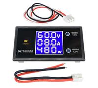 1 pz 0-100 V 5 A 10 A 250 W 999 W Voltmetro digitale Amperometro Wattmetro Tensione Corrente Misuratore di potenza Tester rilevatore di tensione Monitor(DC 0-100V 10A 999W)