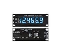 1 Pz 0.36 pollici Digital Display Digital Tube Decimale 7 Segmenti TM1637 Module,6-Digit Blue